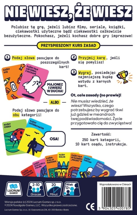 Nie wiesz, że wiesz