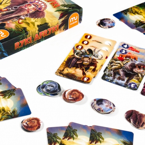 Ryki Afryki: emocjonująca gra karciana