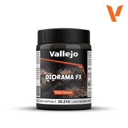 Vallejo 26214 Black Lava-Asphalt Czarna Lawa
