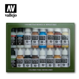 Vallejo 70102 16 Folkstone Special Set (x16)