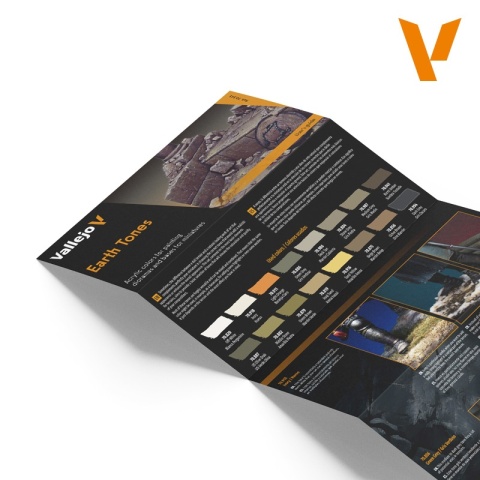 Vallejo 70141 Zestaw 16 farb - Earth Tones Vallejo 70141 Zestaw 16 farb - Earth Tones